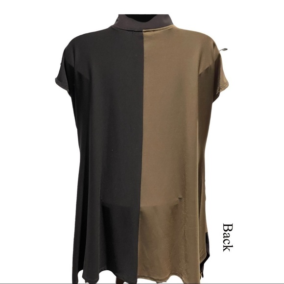 JOSEPH RIBKOFF
Tunic Style 193080. Size 8 Black & Beige - Picture 3 of 8